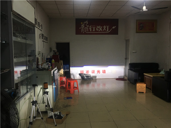 別克GL8改燈案例