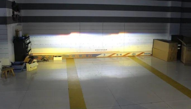 2012款本田CRV霧燈改裝雙光透鏡方案2