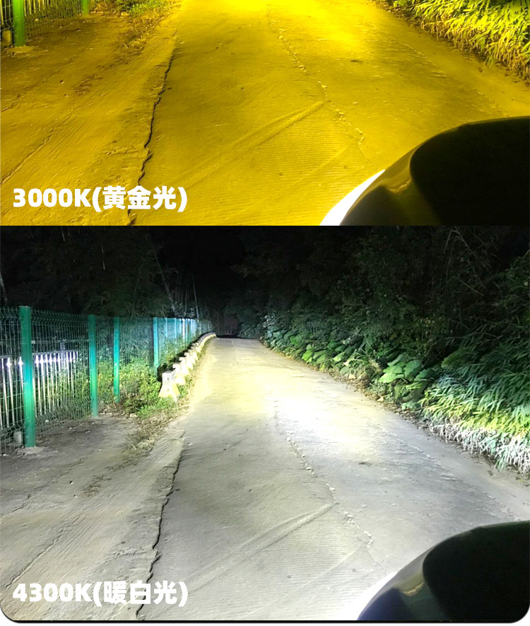  T7汽車三色LED前照大燈5