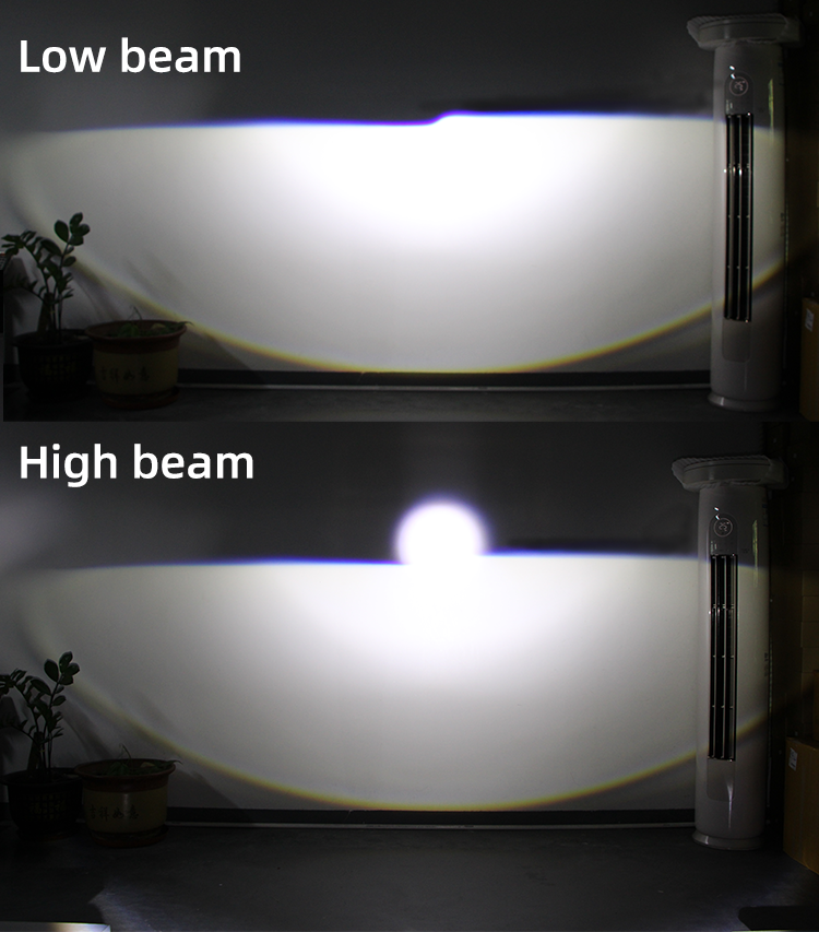  Y3Pro汽車H4透鏡LED激光大燈遠(yuǎn)近一體超亮激光車燈無(wú)損激光直射小透鏡77